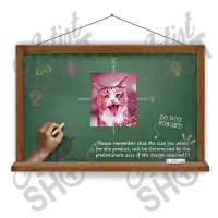 Funny Shocked Cat V3 Illustration Artwork Poster Red Dtf Transfer | Artistshot