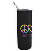 Pottery Ceramics Artist Peace Love Pottery Skinny Tumbler | Artistshot