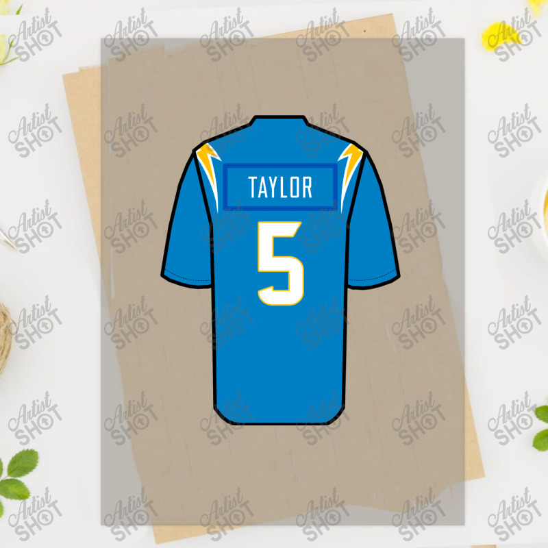 Tyrod Taylor Jersey DTF Transfer by mattyyboydeq | Artistshot