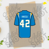 Uchenna Nwosu Jersey Dtf Transfer | Artistshot