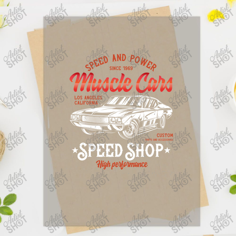 Vintage Muscle Car 1 DTF Transfer by mattyyboydeq | Artistshot