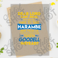 Why Harambe And Not Goodell Dtf Transfer | Artistshot