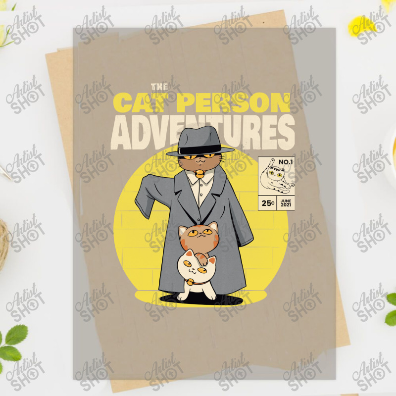 Cat Person Adventures Dtf Transfer | Artistshot