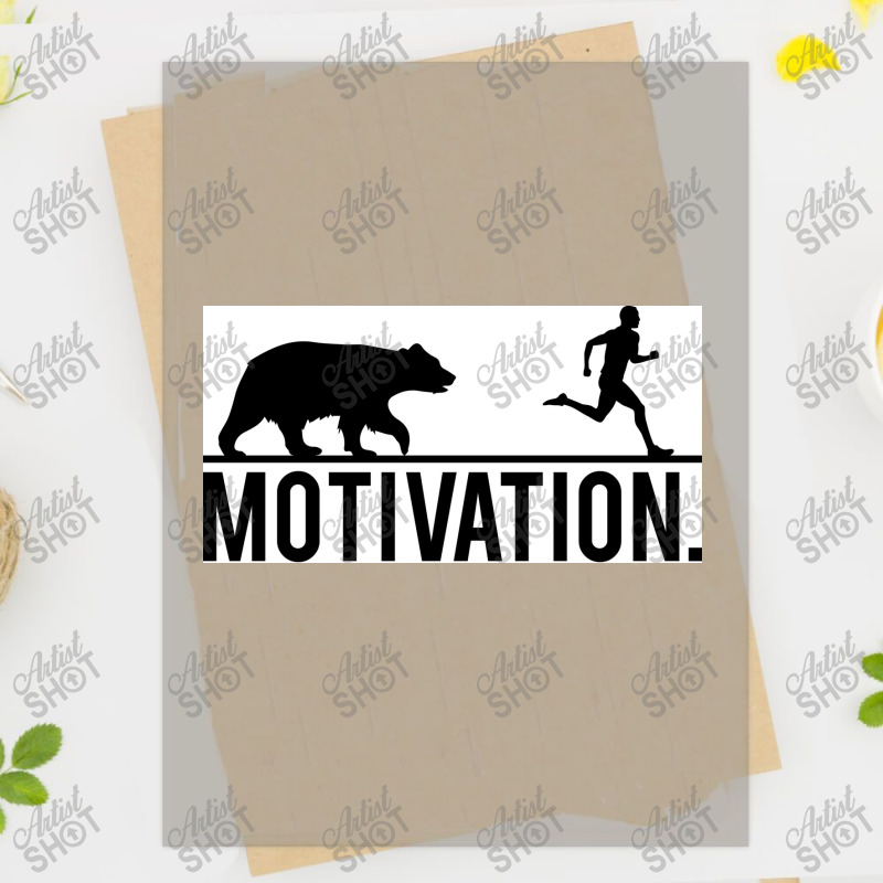 Bear Exercise Motivation Poster Copy Dtf Transfer | Artistshot