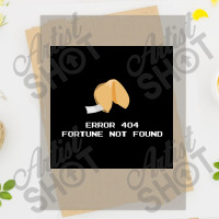 Error 404 Fortune Cookie Poster Dtf Transfer | Artistshot