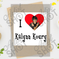 I Heart Kalynn Koury Sinjin Drowning Poster Copy Copy Dtf Transfer | Artistshot