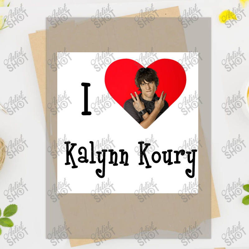 I Heart Kalynn Koury Sinjin Drowning Poster Copy Copy Dtf Transfer | Artistshot