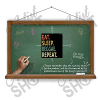 Eat Sleep Reggae Repeat Poster Dtf Transfer | Artistshot