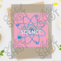 Let Us Pause Now For A Moment Of Science Pink Fun Poster Copy Dtf Transfer | Artistshot