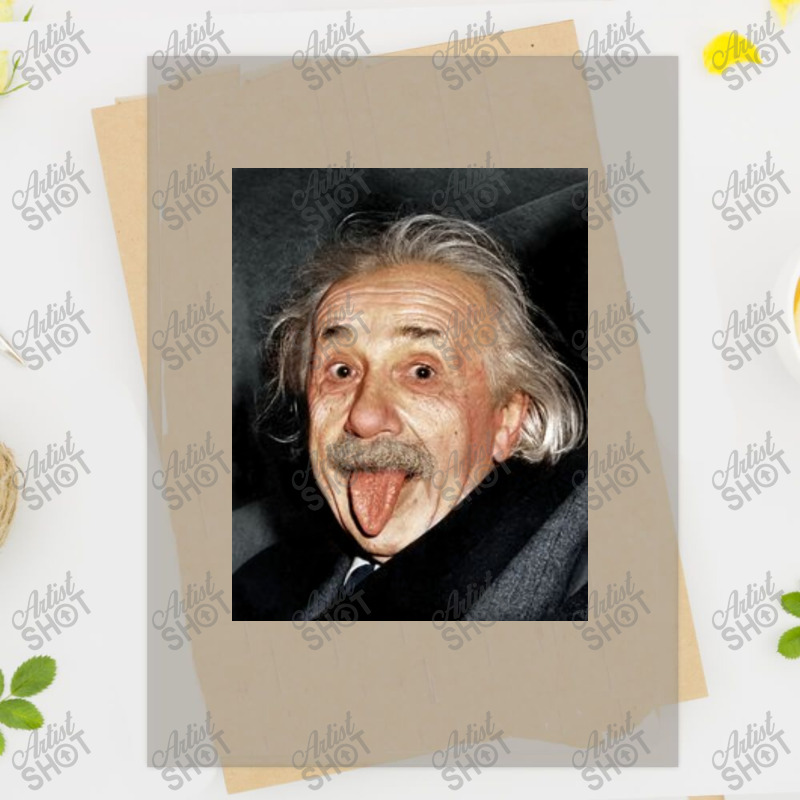 Funny Albert Einstein  Poster Dtf Transfer | Artistshot