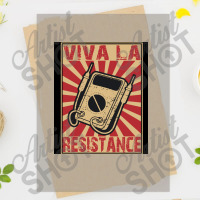 Funny Vintage Viva La Resistance Retro Color Woodblock Design Poster C Dtf Transfer | Artistshot