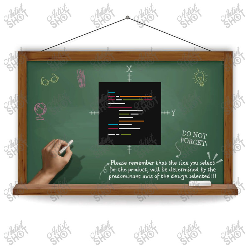 Lines Of Code On Dark Mode For Programming Lovers Poster Copy Dtf Transfer | Artistshot