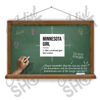 Minnesota Girl Funny Saying Poster Copy Dtf Transfer | Artistshot