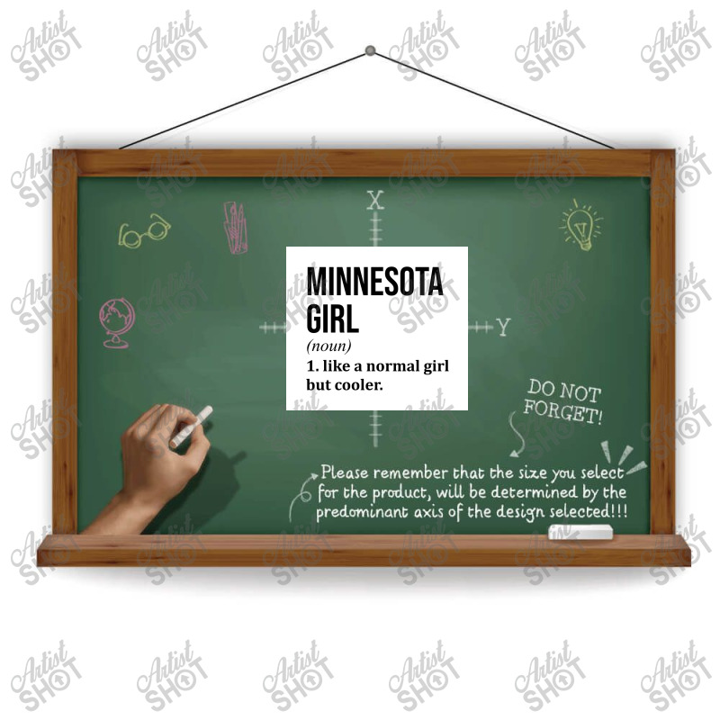 Minnesota Girl Funny Saying Poster Copy Dtf Transfer | Artistshot