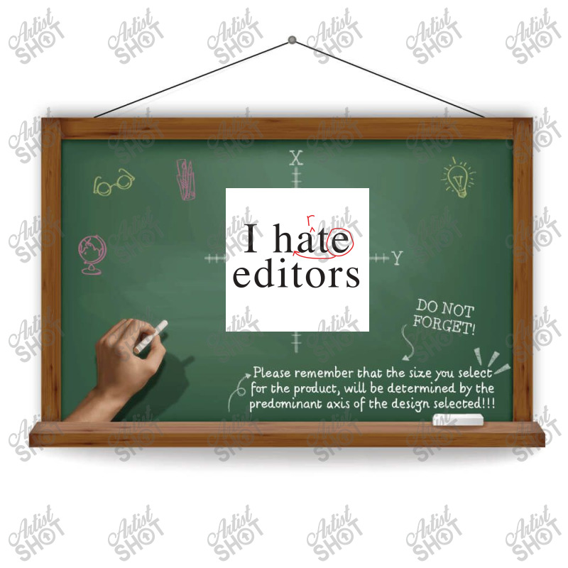 I Hate Heart Editors Poster Dtf Transfer | Artistshot