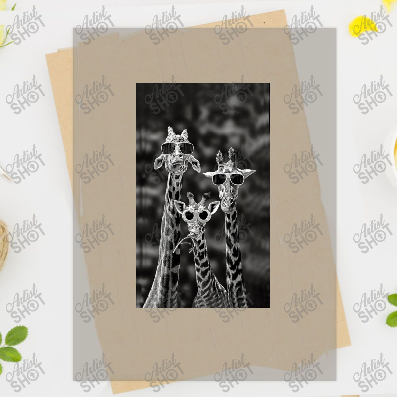 Sunglasses Giraffe Poster Dtf Transfer | Artistshot