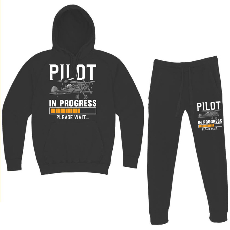 Pilot Art Men Women Airline Future Pilot Aviation  Hoodie & Jogger Set | Artistshot