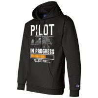 Pilot Art Men Women Airline Future Pilot Aviation  Champion Hoodie | Artistshot