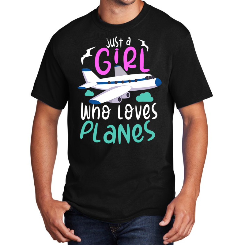 Pilot Aviation Airplane Airline Future Pilots Basic T-shirt | Artistshot