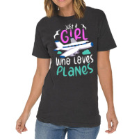 Pilot Aviation Airplane Airline Future Pilots Vintage T-shirt | Artistshot