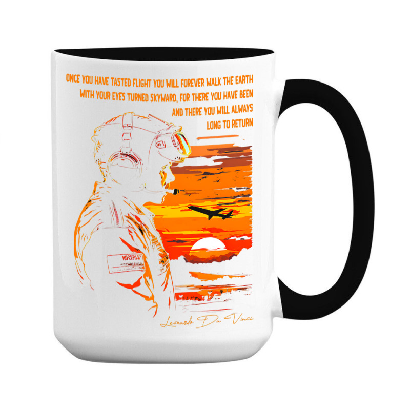 Pilot Aviation Airplane Airline Helicopter Jet And 15 Oz Coffee Mug | Artistshot