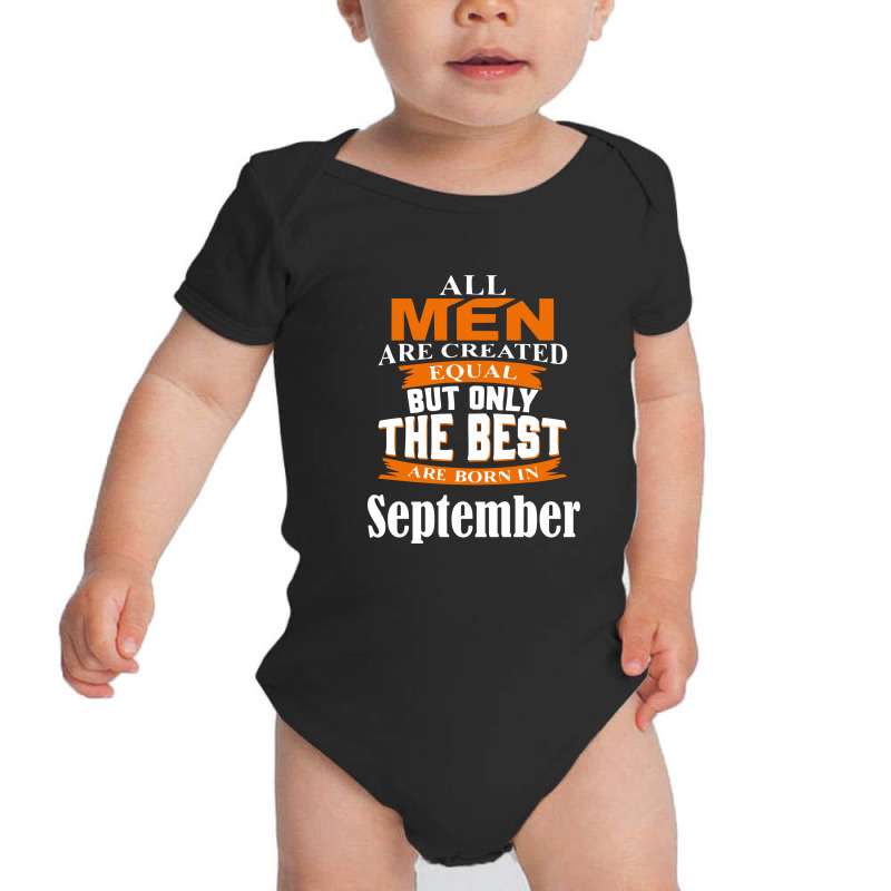 All Men Are Created (september) Baby Bodysuit by hoseptrinty | Artistshot