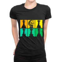 Retro Chess Pieces Checkmate Grandmaster Chess Pla Ladies Fitted T-shirt | Artistshot