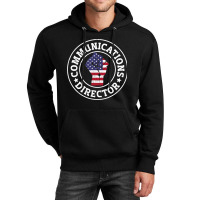 Patriotic 4th July Writer Communications Director Unisex Hoodie | Artistshot