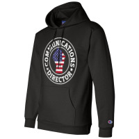 Patriotic 4th July Writer Communications Director Champion Hoodie | Artistshot