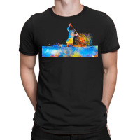 Kayak T  Shirt Kayak In Watercolor T  Shirt (1) T-shirt | Artistshot