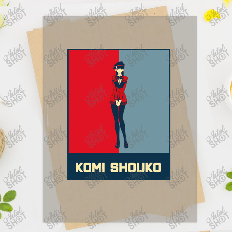 Komi Can't Communicate Komi San Retro Komi Shouko Poster Dtf Transfer 