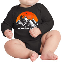 Mountain Tours T  Shirtmountain Tours T  Shirt Long Sleeve Baby Bodysuit | Artistshot