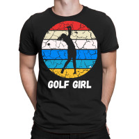 Retro Golf Sport T  Shirt Golf Girl T  Shirt T-shirt | Artistshot