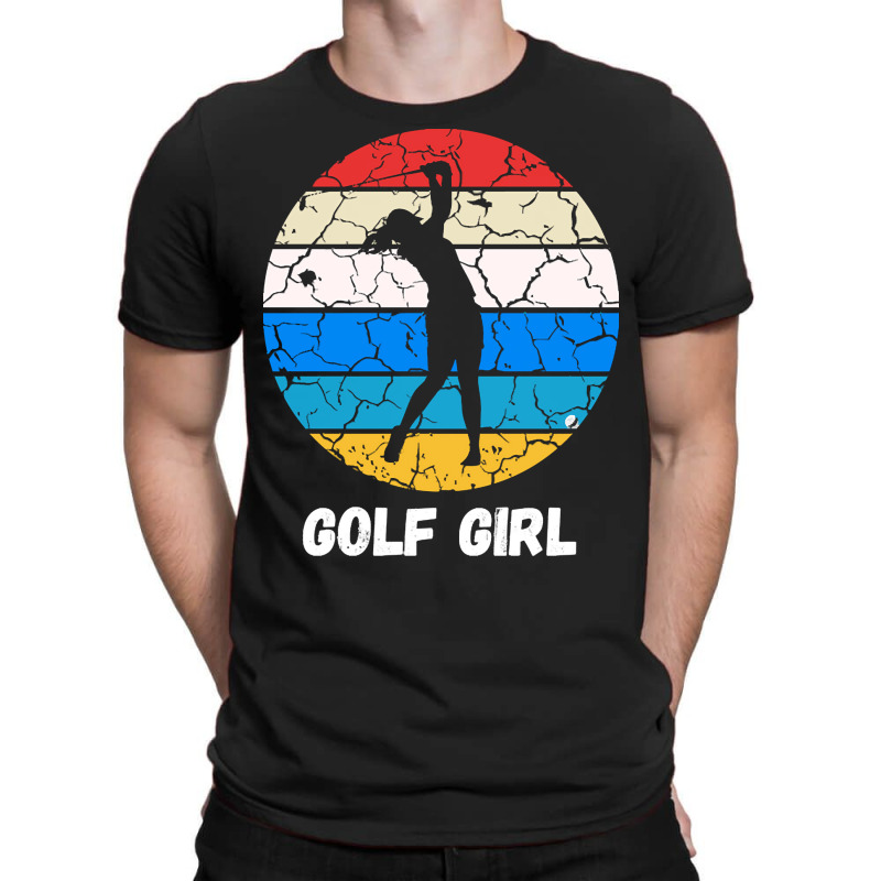 Retro Golf Sport T  Shirt Golf Girl T  Shirt T-shirt | Artistshot