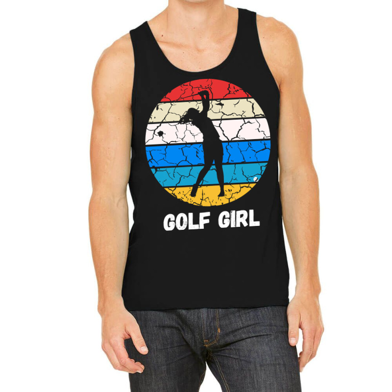 Retro Golf Sport T  Shirt Golf Girl T  Shirt Tank Top | Artistshot