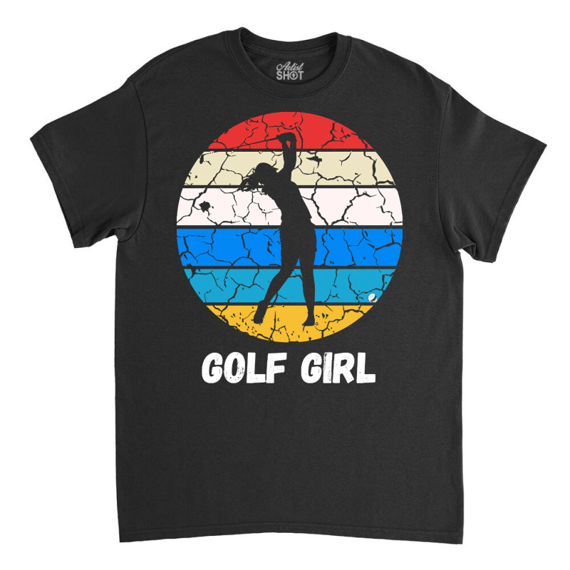 Retro Golf Sport T  Shirt Golf Girl T  Shirt Classic T-shirt | Artistshot