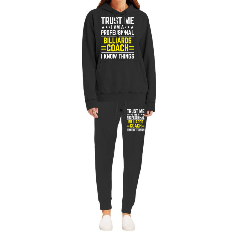 Professional Billiards Coach Funny Billiards Coach Hoodie & Jogger Set | Artistshot