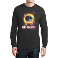 Total Partial Eclipse Shirt June 10 Uk British Lun Long Sleeve Shirts | Artistshot