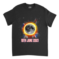 Total Partial Eclipse Shirt June 10 Uk British Lun Classic T-shirt | Artistshot