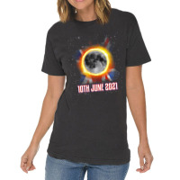 Total Partial Eclipse Shirt June 10 Uk British Lun Vintage T-shirt | Artistshot