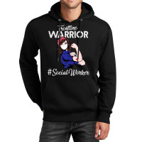 Vintage Frontline Warrior Social Worker Xmas For W Unisex Hoodie | Artistshot