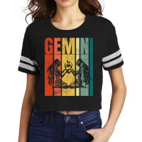 Vintage Gemini Man Astrology Lover Zodiac Gemini B Scorecard Crop Tee | Artistshot