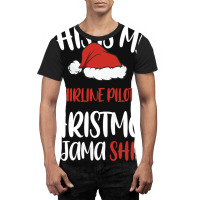 This Is My Airline Pilot Christmas Pajama Shirt Sa Graphic T-shirt | Artistshot