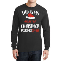 This Is My Airline Pilot Christmas Pajama Shirt Sa Long Sleeve Shirts | Artistshot