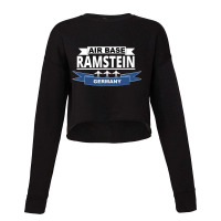 Us Air Base Ramstein Germany Us Air Force Cropped Sweater | Artistshot