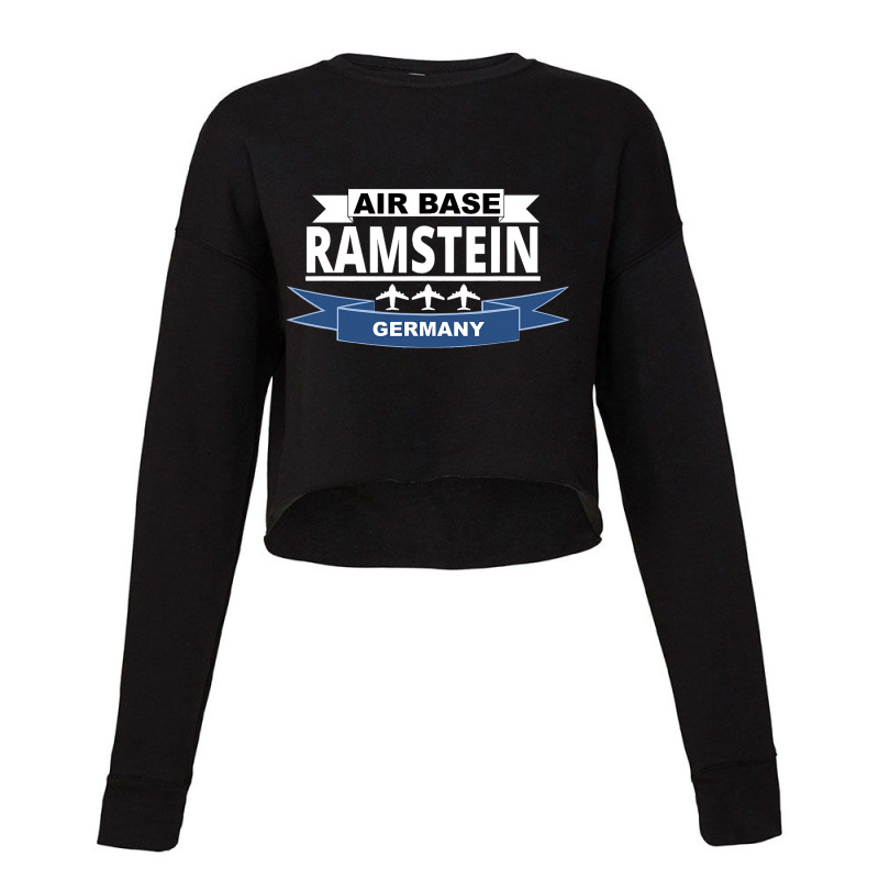 Us Air Base Ramstein Germany Us Air Force Cropped Sweater by LilahHutchinson | Artistshot