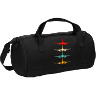 Vintage Aviation Airplane Flying Airline Funny Vin Duffel Bag | Artistshot