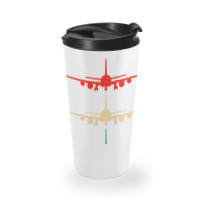 Vintage Aviation Airplane Flying Airline Funny Vin Travel Mug | Artistshot