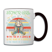 Stoner Girl Soul Of A Witch Mouth Of A Sailor Coffee Mug | Artistshot