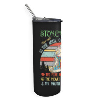 Stoner Girl Soul Of A Witch Mouth Of A Sailor Skinny Tumbler | Artistshot